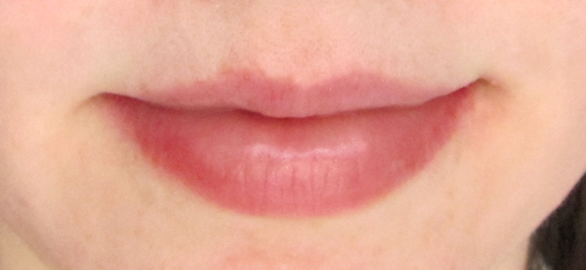 Bare lips