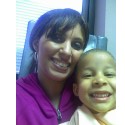 Myles and Mommie at the hospital