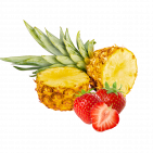 Strawberry Pineapple Smoothing Mask